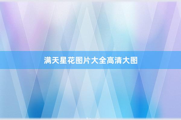 满天星花图片大全高清大图